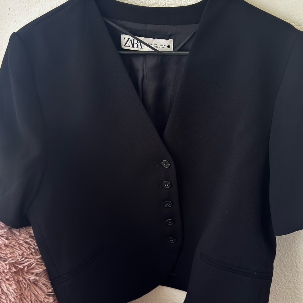 Zara Elegant Black Blazer